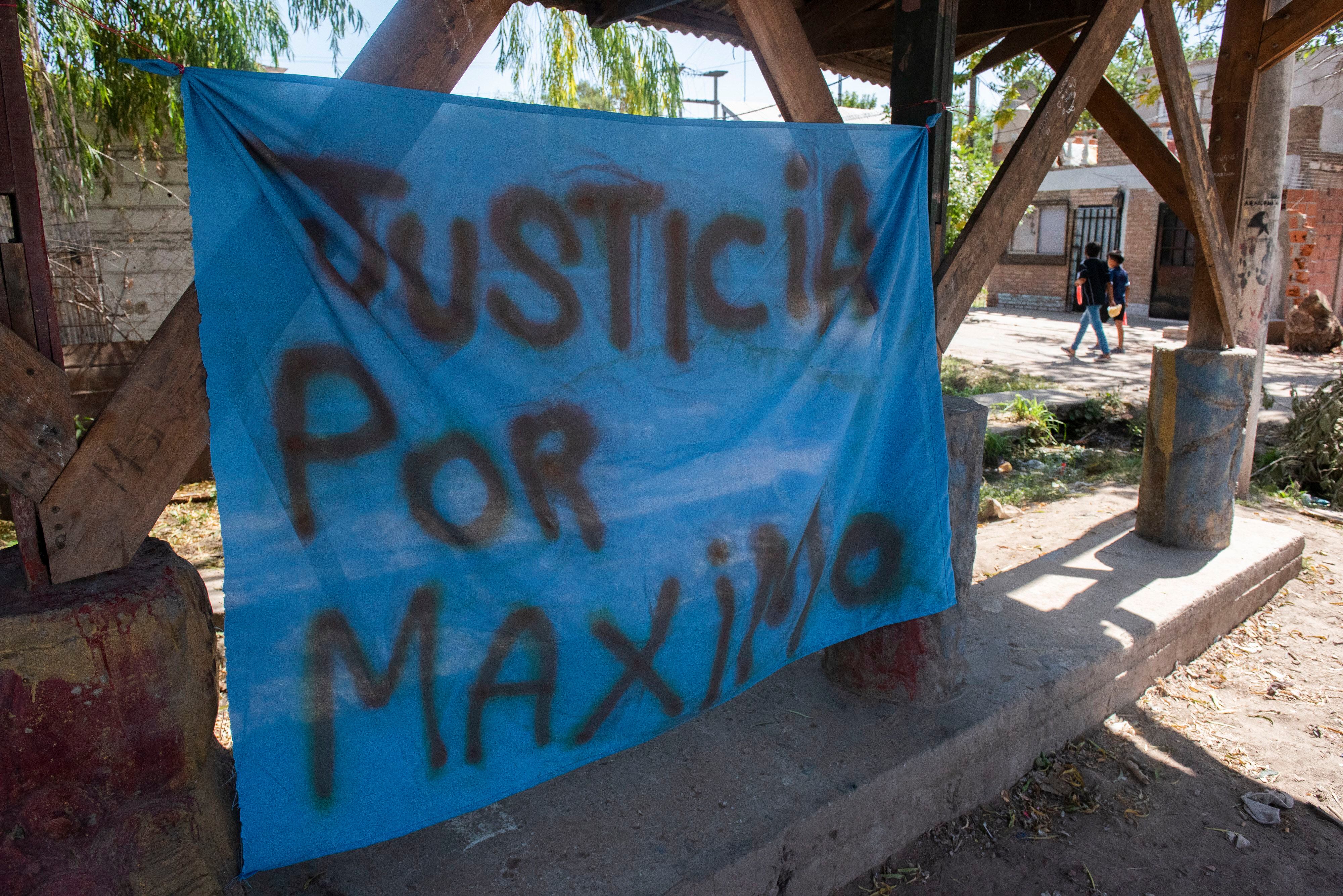 Reclamo por el asesinato de Máximo Gerez en el barrio Los Pumitas de Rosario