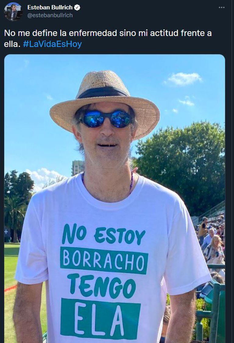 Esteban Bullrich presenció un partido de Polo y dejó un mensaje en Twitter.