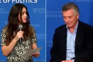 El insólito furcio de una moderadora de Harvard al presentar a Macri