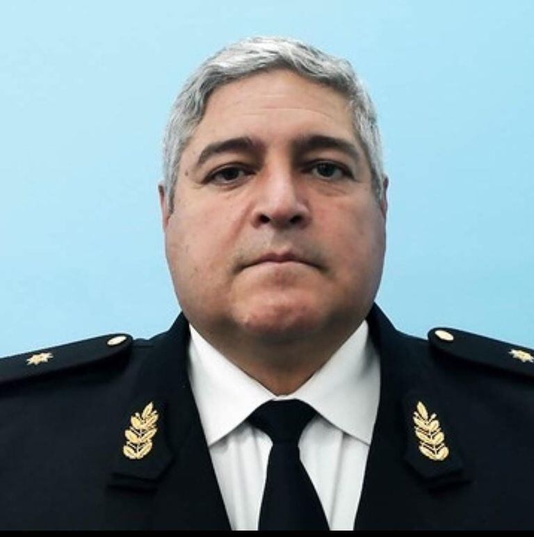 Claudio Escariz, el comisario inspector fallecido después de ser baleado durante una entradera