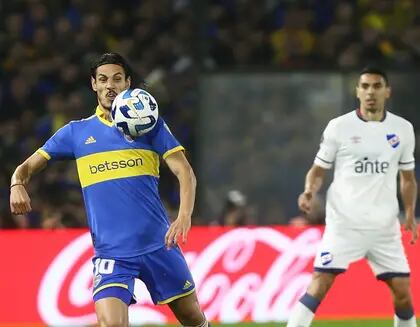 Cavani y su debut con la camiseta de Boca vs. Nacional, por la Copa Libertadores