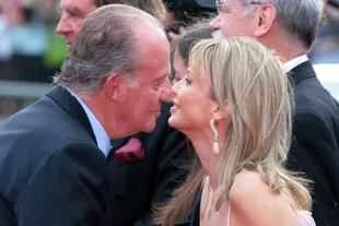 El rey emérito Juan Carlos I y su amante Corinna Larsen