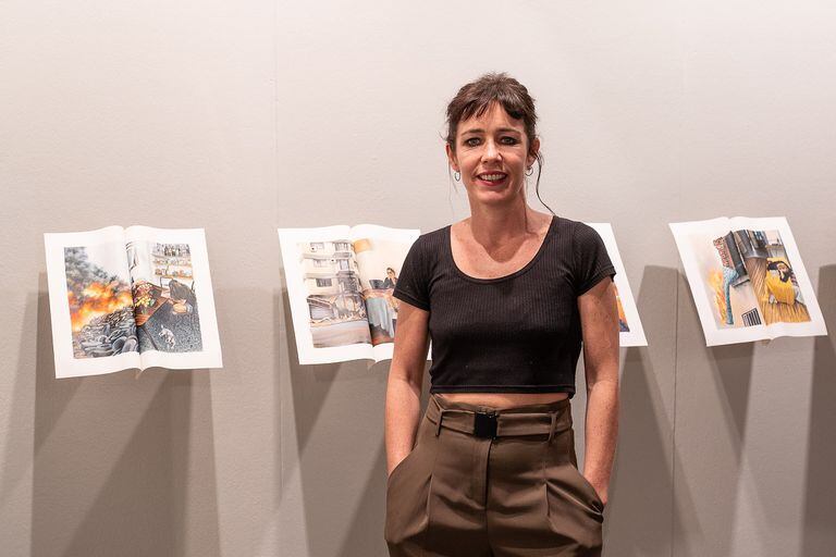 Elisa O´Farrell, otra de las artistas reconocidas con el Premio En Obra, exhibe en Atocha