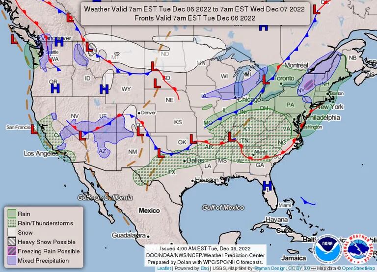 Miami, Florida Weather Today December 6, Weather Forecast
