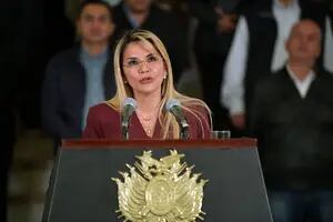 La expresidenta boliviana Jeanine Añez se declaró en huelga de hambre