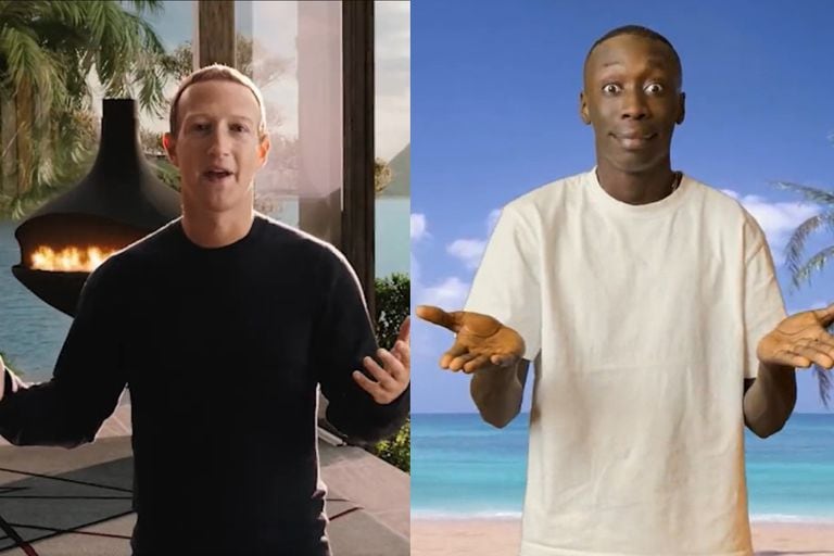 Facebook promociona el metaverso de Mark Zuckerberg con un video de Khaby Lame
