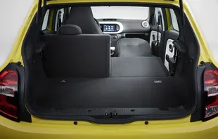 El interior del Renault Twingo.