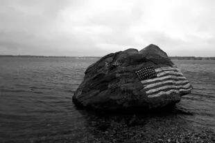 Kissing Rock, en la costa de Shelter Island (Rick Wenner/The New York Times)