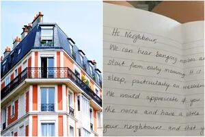 Recibió un pedido de su vecino a través de una nota y no lo pudo creer