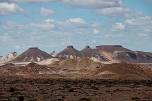 Conos volcánicos y la asombrosa desolación del Parque Nacional  Bosques Petrificados de Jaramillo