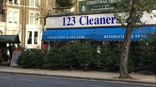 Los puestos de venta de árboles de Navidad naturales, otro clásico en Londres
