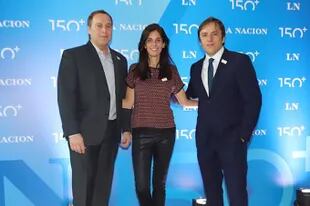 Ricardo Caló, vicepresidente para Sudamérica de Marriott, junto a Maria José Gutiérrez, directora de Relaciones Institucionales y José del Rio