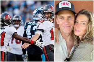 Una foto de Gisele Bündchen con un excompañero de Tom Brady encendió la polémica