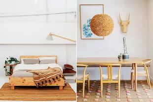 "Combinamos lo étnico con muebles u objetos más modernos"