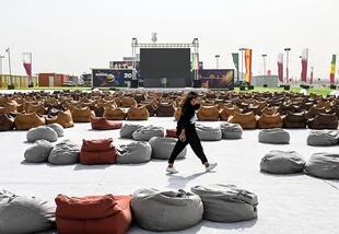 Los parques de containers tienen un Fan Zone para ver los partidos de la Copa del Mundo en pantalla gigante