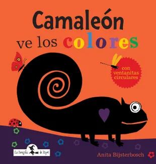 Camaleón ve los colores
