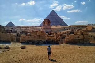 "Egipto fue el país más difícil de atravesar hasta el momento. Intenso, asfixiante, desgastante... pero tan imponente como sus pirámides".