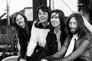 Ringo Starr, Paul McCartney, George Harrison y John Lennon