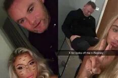 Las fotos del futbolista Wayne Rooney junto a tres mujeres en un hotel