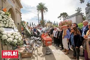 El emotivo adiós a César Mascetti y el sentido homenaje que le rindieron sus seres queridos