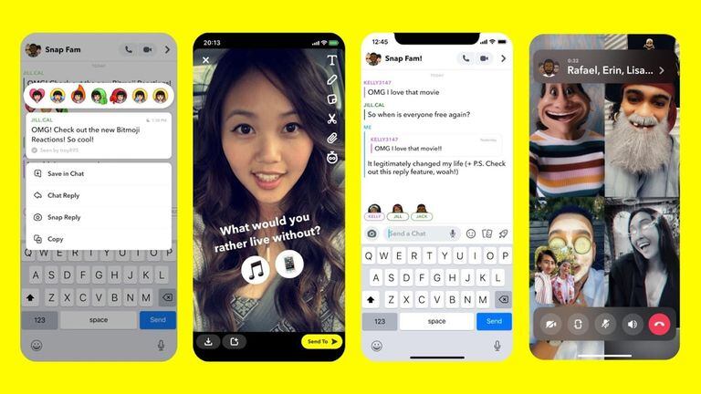 12-01-2022 Snapchat presenta nuevas herramientas POLITICA INVESTIGACIÓN Y TECNOLOGÍA SNAPCHAT