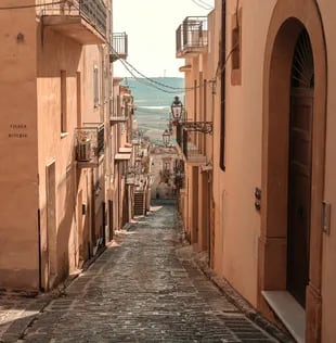 Sambuca, un pintoresco puedo de Sicilia, Italia