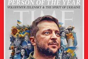 En el año de la guerra en Ucrania, Time eligió a Zelensky como personaje del año