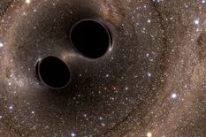 Advierten sobre la “inminente” colisión de dos agujeros negros que podrá percibirse desde la Tierra