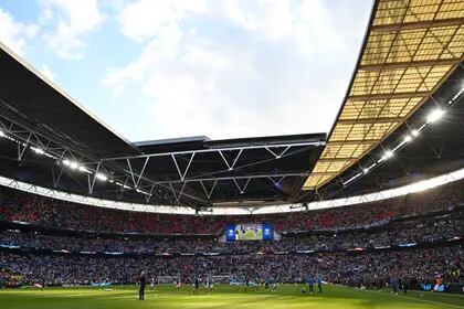 El mítico estadio de Wembley también albergó la Finalíssima masculina, en junio de 2022