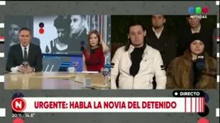 Brenda Uliarte, en la entrevista que dio a Telefe un día después del atentado