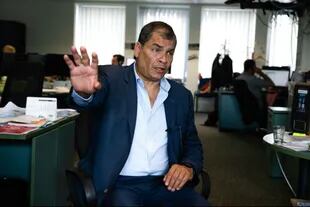 Rafael Correa vive en Bélgica desde que terminó su mandato