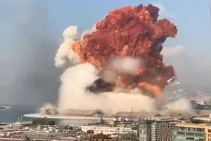 La explosión del puerto de Beirut llegó a perturbar la ionosfera