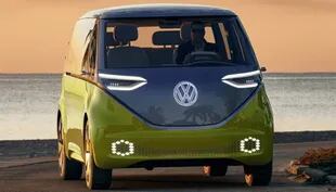 El Volkswagen ID.Buzz, la nueva kombi eléctrica, salió segundo en la votación