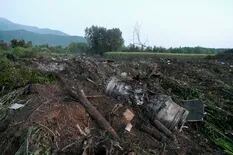 Se estrelló en Grecia un avión ucraniano que transportaba 11 toneladas de armas