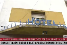 Hallaron a un padre y a su hijo muertos en un hotel porteño tras días sin ser vistos