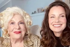 Fran Drescher se reunió con Renée Taylor, su madre en La Niñera, para darle una gran noticia a sus fans