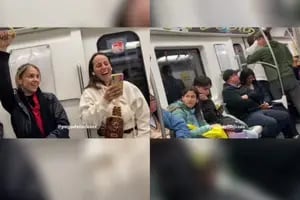 Es española, hizo un experimento social en el subte porteño y la reacción de los pasajeros fue impensada