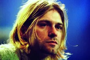 Kurt Cobain durante la grabación del MTV Unplugged, en los Sony Studios de New York City, el 18 de noviembre del 1993