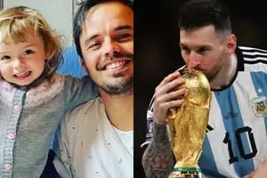 La peculiar pregunta de la hija de Benjamín Rojas sobre Messi que lo descolocó