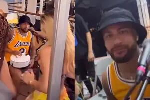 La fiesta no para: Neymar no escucha las críticas y muestra su festejo en el crucero