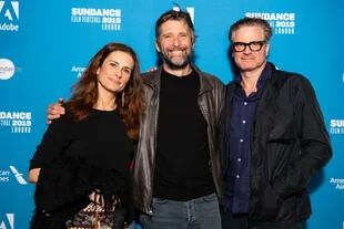 Livia y Colin en una de sus últimas apariciones públicas juntos, en la inauguración del festival de Sundance en Londres, en mayo de este año