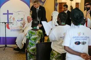 El Papa llega a la Nunciatura de Kinshasa para dialogar con víctimas de la guerra