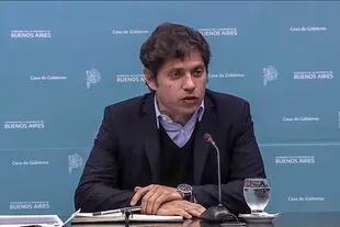 El gobernador de la Provincia de Buenos Aires, Axel Kicillof
