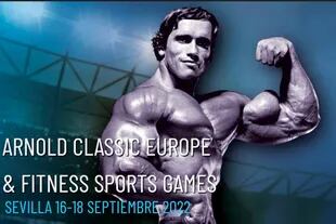 El afiche del Arnold Sports Festival Europe 2022, que va a celebrarse del 16 al 18 de septiembre en Sevilla. 