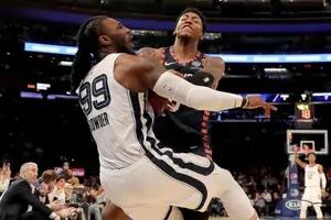 NBA: El empujón que derivó en una gresca y la frase machista de un jugador