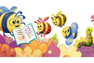 Google les rindió homenaje a los docentes con un simpático doodle
