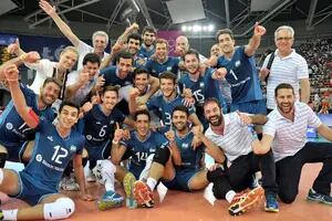 Fantástico triunfo argentino ante Rusia en la Liga Mundial