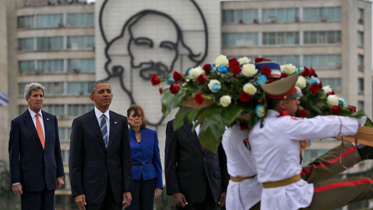 Obama homenajeó a José Martí en su visita histórica a la isla