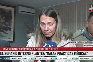 Habló la madre de uno de los bebés fallecidos en un hospital de Córdoba