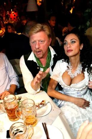 Boris Becker y Lilly, su segunda mujer: estuveron 13 años juntos